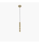 Pendant lamps - Paul Neuhaus Pure-Vega Pendant Hand Control in Shade 7 Lighting Variants Brass Mat 2211-60. - product 1