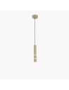 Paul Neuhaus Pure-Vega Pendant Hand Control in Shade 7 Lighting Variants Brass Mat 2211-60.