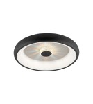 Ceiling lamps - Leuchten Direkt Vertigo 45cm Ceiling Ceiling Light with Remote Control with Light Color Control and Dimming Black 14384-18 - product 1