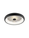 Leuchten Direkt Vertigo 45cm Ceiling Ceiling Light with Remote Control with Light Color Control and Dimming Black 14384-18