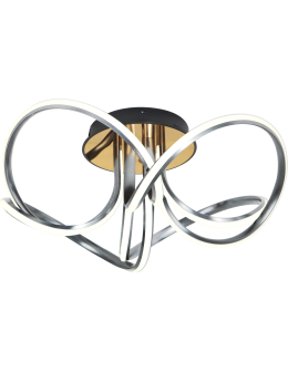 Zuma Line Abro Ceiling Modern Black/French Gold/Grey Mx5520-4-3Bbdt. - product 2