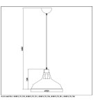 Pendant lamps - Lucide BRASSY-BIS Pendant E27 31cm 43401/31/30 - product 5