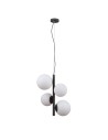 Italux Riga Pendant Satin Black 4xE14, E27 5W PND-44213-4A-SBL