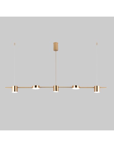 Italux Remdal Wisząca Mosiężny 5xLED 30W 4000K PND-16374-5-COP-GD-4K - produkt 2