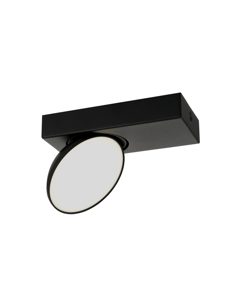 Spotlight ceiling lamps - Italux Castelio Spotlight/Spot black 1xLED 5W 4000K SPL-31976-1B-BK - product kolory-swiatla.pl 2