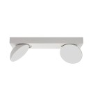 Spotlight ceiling lamps - Italux Castelio Spotlight/Spot white 2xLED 10W 4000K SPL-31976-2B-WH - product 2