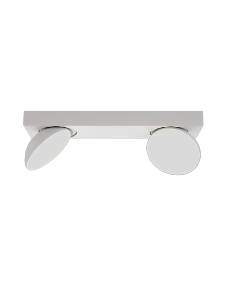 Spotlight ceiling lamps - Italux Castelio Spotlight/Spot white 2xLED 10W 4000K SPL-31976-2B-WH - product kolory-swiatla.pl 2