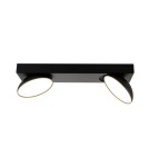 Spotlight ceiling lamps - Italux Castelio Spotlight/Spot black 2xLED 10W 4000K SPL-31976-2B-BK - product 1