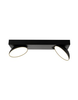 Italux Castelio Spotlight/Spot black 2xLED 10W 4000K SPL-31976-2B-BK