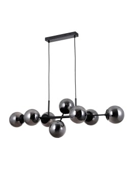 Italux Molite Pendant Black 8xE14 5W PND-1098-8-BL