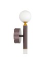Italux Laon Wall lamp Brown, gold 1xLED 2W+4W 3000K WL-2018109-1