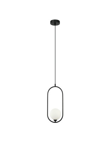 Italux Lupus Pendant Black, white 1xG9 25W PND-3965-1-BK - product 2