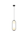 Italux Lupus Pendant Black, white 2xG9 25W PND-3965-2-BK