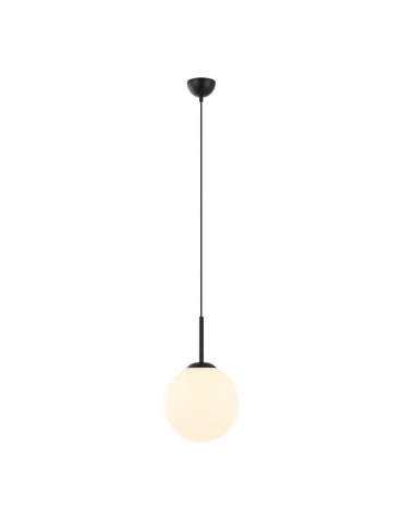 Italux Deore Pendant Black, white 1xE27 40W PND-5578-1M-BK