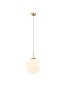 Italux Deore Pendant Antique Bronze, White 1xE27 40W PND-5578-1L-BRO