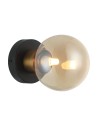 Italux Bletter Wall lamp Black, Amber 1xG9 25W WL-5225-1-BRO-AMB