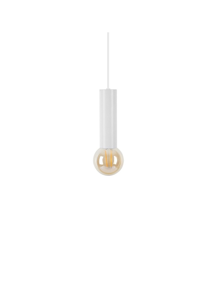 Lamps for 1 phase busbars - Italux Marvi TR Dolores Reflector for Rail Cable White Matte 1xE27 40W 722103-1-WH - product kolory-swiatla.pl 1