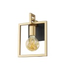Wall lamps - Italux Primero Wall lamp Gold, matte black 1xE27 60W WL-44003-1-BK-GD - product 2