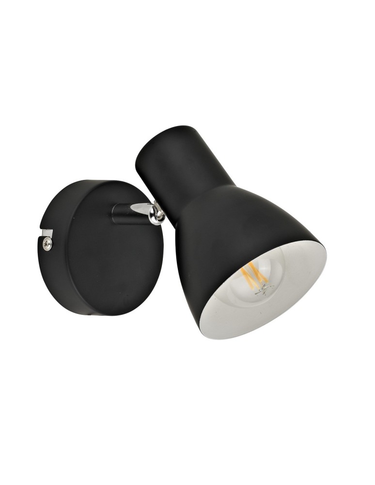 Spotlight ceiling lamps - Italux Riado Spotlight/Spot Black 1xE14 40W SPL-3422-1-BL - product kolory-swiatla.pl 2