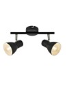 Italux Riado Reflektor/Spot Czarny 2xE14 40W SPL-3422-2-BL