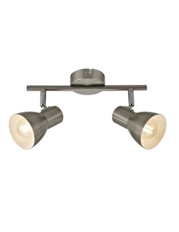 Italux Riado Spotlight/Spot Satin Nickel 2xE14 40W SPL-3422-2-SN