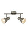 Italux Riado Spotlight/Spot Satin Nickel 2xE14 40W SPL-3422-2-SN