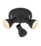 Spotlight ceiling lamps - Italux Riado Spotlight/Spot Black 3xE14 40W SPL-3422-3-BL - product 1