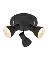 Italux Riado Reflektor/Spot Czarny 3xE14 40W SPL-3422-3-BL