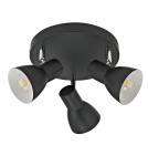 Spotlight ceiling lamps - Italux Riado Spotlight/Spot Black 3xE14 40W SPL-3422-3-BL - product 2