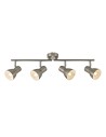 Italux Riado Spotlight/Spot Satin Nickel 4xE14 40W SPL-3422-4-SN
