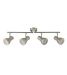 Spotlight ceiling lamps - Italux Riado Spotlight/Spot Satin Nickel 4xE14 40W SPL-3422-4-SN - product 2