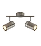 Spotlight ceiling lamps - Italux Palmoni Spotlight/Spot Satin Nickel, Chrome 2xGU10 35W SPL-2024-2 - product 1
