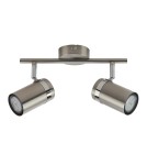 Spotlight ceiling lamps - Italux Palmoni Spotlight/Spot Satin Nickel, Chrome 2xGU10 35W SPL-2024-2 - product 2