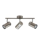 Spotlight ceiling lamps - Italux Palmoni Spotlight/Spot Satin Nickel, Chrome 3xGU10 35W SPL-2024-3 - product 2