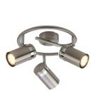 Spotlight ceiling lamps - Italux Palmoni Spotlight/Spot Satin Nickel, Chrome 3xGU10 35W SPL-2024-3A - product 1