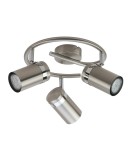 Spotlight ceiling lamps - Italux Palmoni Spotlight/Spot Satin Nickel, Chrome 3xGU10 35W SPL-2024-3A - product 2