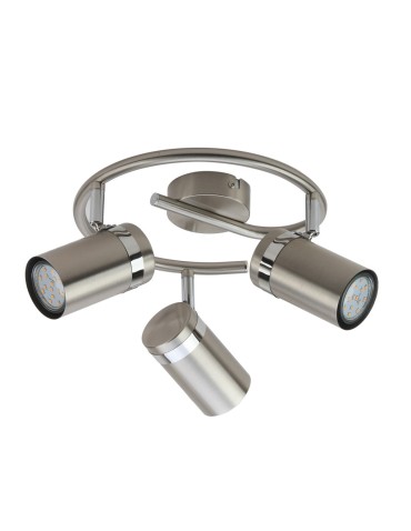 Italux Palmoni Spotlight/Spot Satin Nickel, Chrome 3xGU10 35W SPL-2024-3A - product 2