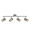 Spotlight ceiling lamps - Italux Palmoni Spotlight/Spot Satin Nickel, Chrome 4xGU10 35W SPL-2024-4 - product 1
