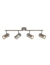 Italux Palmoni Spotlight/Spot Satin Nickel, Chrome 4xGU10 35W SPL-2024-4