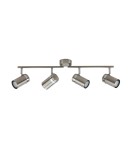 Spotlight ceiling lamps - Italux Palmoni Spotlight/Spot Satin Nickel, Chrome 4xGU10 35W SPL-2024-4 - product 2