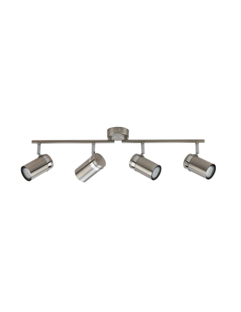 Spotlight ceiling lamps - Italux Palmoni Spotlight/Spot Satin Nickel, Chrome 4xGU10 35W SPL-2024-4 - product kolory-swiatla.pl 2