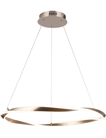 Zuma Line Girona Pendant Lamp Sand/Nickel Md9190-1M-3Nt