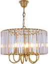 Zuma Line Paris Pendant Lamp Gold/Transparent 1906/6