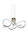 Zuma Line Abro Pendant Lamp Black/French Gold/Grey Md5520-4-3Bgbdt.