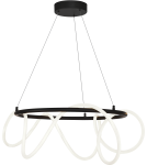 LED pendant lamps - Zuma Line Balbo Pendant with Light Color Change Function 3000K/4000K/6000K Black 20006PL-BK. - product 1