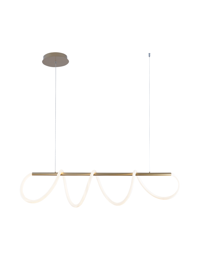 Modern pendant lamps - Zuma Line Balbo Pendant with Light Color Change Function 3000K/4000K/6000K Gold 20006PM-GD. - product kolory-swiatla.pl 4