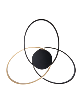 Zuma Line Bold Sufitowa z Przełącznikiem Barwy Światła 3000K/4000K/6000K Złoty/Czarny 20169-GD - produkt 2