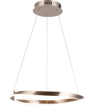 Pendant lamps circles - Zuma Line Girona Pendant Lamp Sand/Nickel Md9190-1S-3Nt - product 1