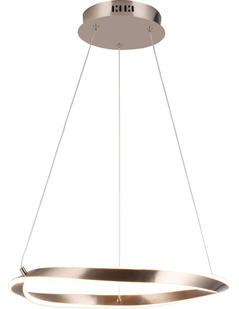 Pendant lamps circles - Zuma Line Girona Pendant Lamp Sand/Nickel Md9190-1S-3Nt - product kolory-swiatla.pl 1