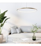 Pendant lamps circles - Zuma Line Breno Pendant with Light Colour Switch 3000K/4000K/6000K Gold 2023201-GD60. - product 3